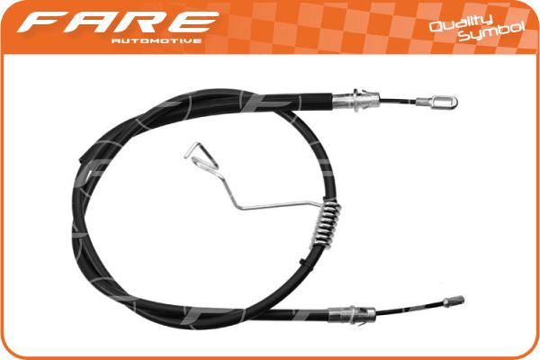 Cable Pull, parking brake (18281)