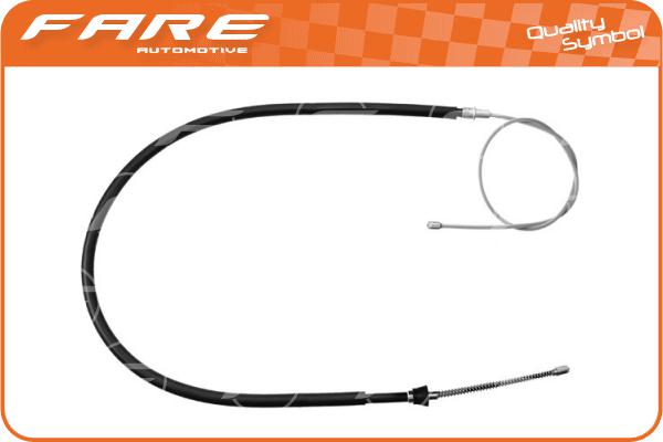 Cable Pull, parking brake (18960)