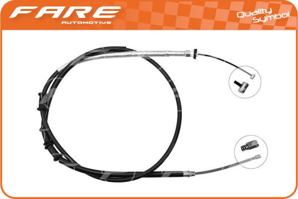 Cable Pull, parking brake (18131)