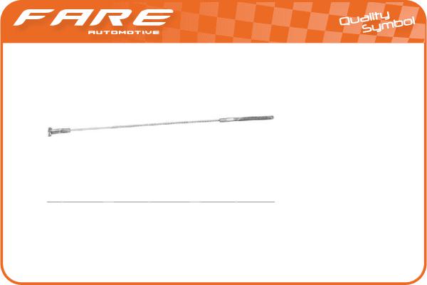 Cable Pull, parking brake (18224)