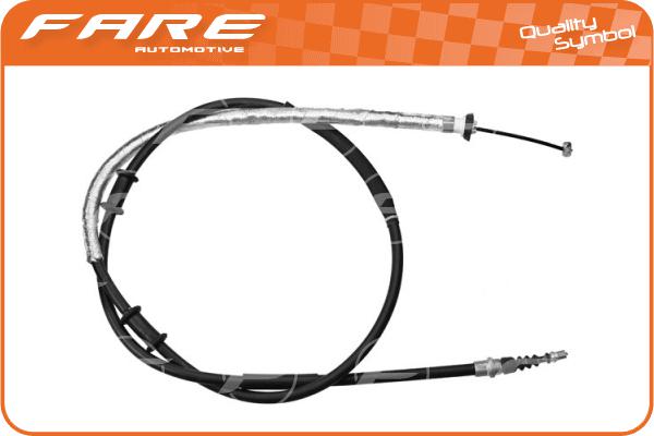 Cable Pull, parking brake (17691)