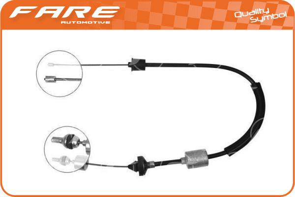 Cable Pull, clutch control (24296)