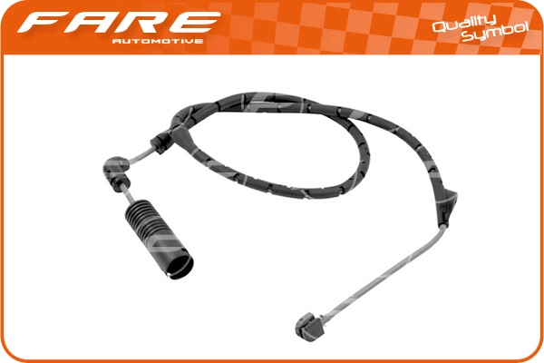 Warning Contact, brake pad wear (9748)