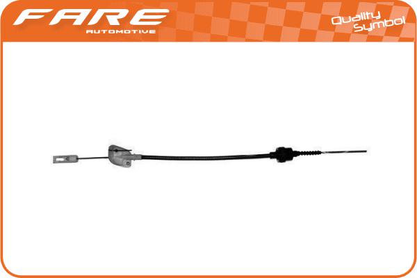 Cable Pull, clutch control (24536)