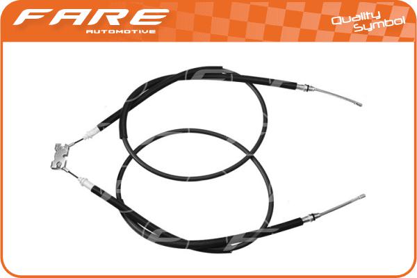 Cable Pull, parking brake (17579)