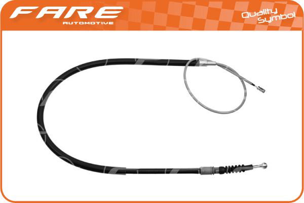 Cable Pull, parking brake (18942)