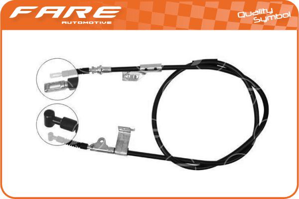 Cable Pull, parking brake (18574)
