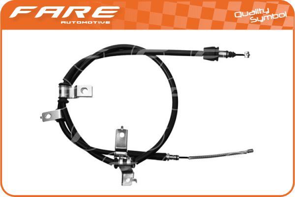 Cable Pull, parking brake (18335)