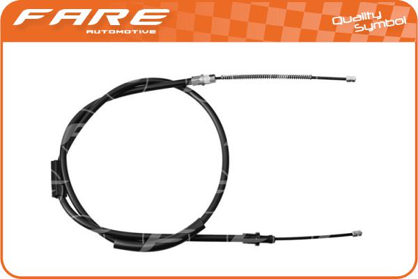 Cable Pull, parking brake (17487)