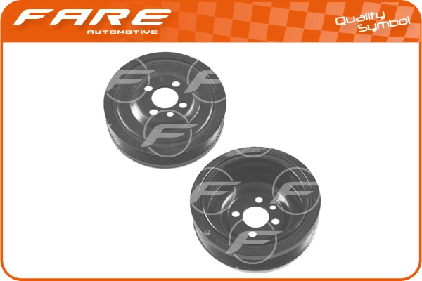 Belt Pulley, crankshaft (2962)