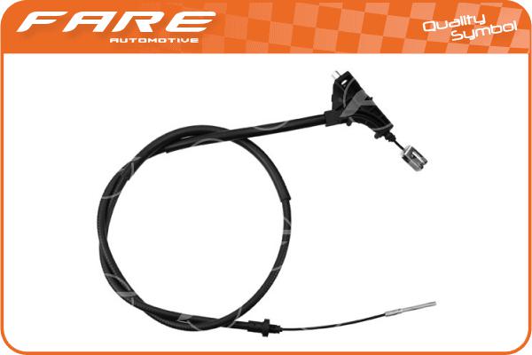 Cable Pull, parking brake (18763)