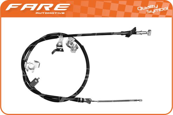 Cable Pull, parking brake (18128)
