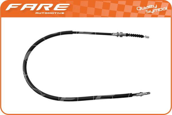 Cable Pull, parking brake (17824)