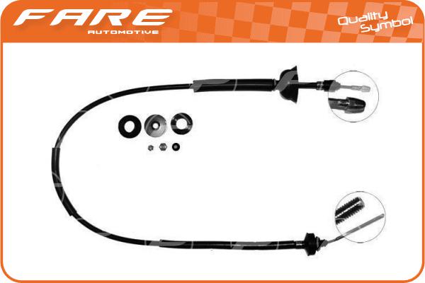 Cable Pull, clutch control (24403)