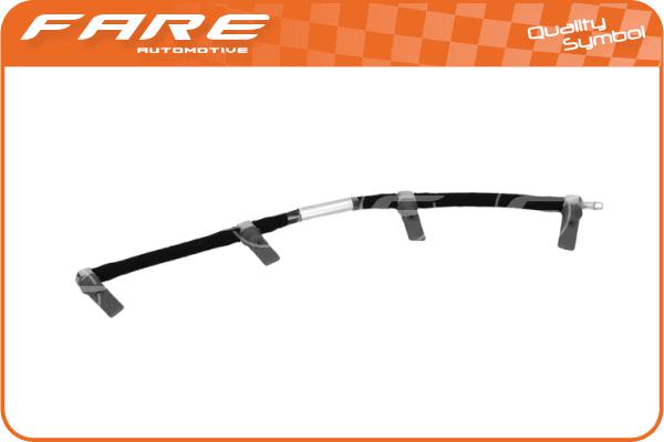 Hose, fuel overflow (31284)