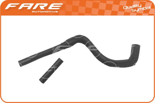 Hose, heat exchanger (heating) (33455)