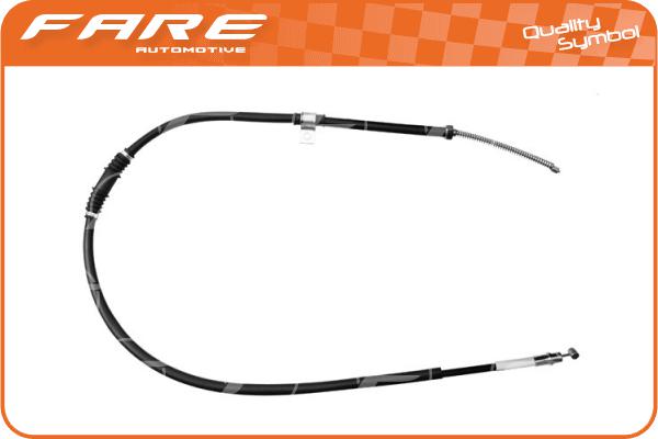 Cable Pull, parking brake (18499)