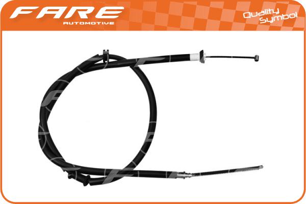 Cable Pull, parking brake (17874)
