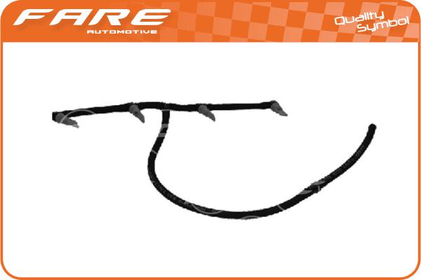 Hose, fuel overflow (33244)