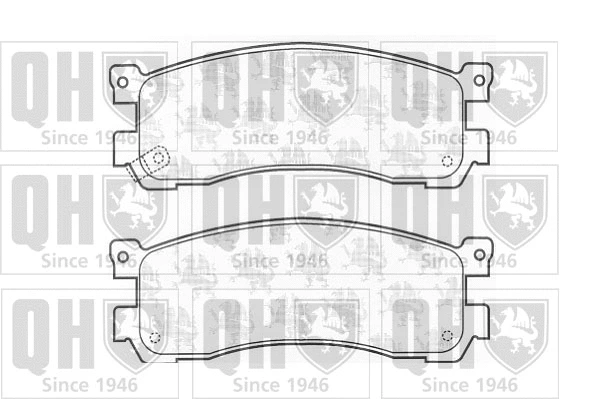 Brake Pad Set, disc brake (BP1025)