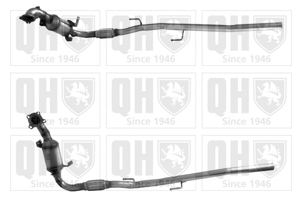 Catalytic Converter (QCAT91721H)