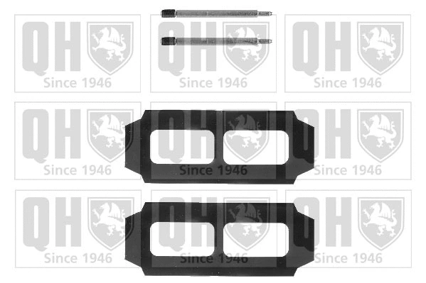 Accessory Kit, disc brake pad (BFK698)