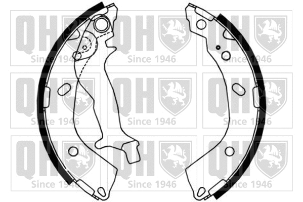 Brake Shoe Set (BS1174)