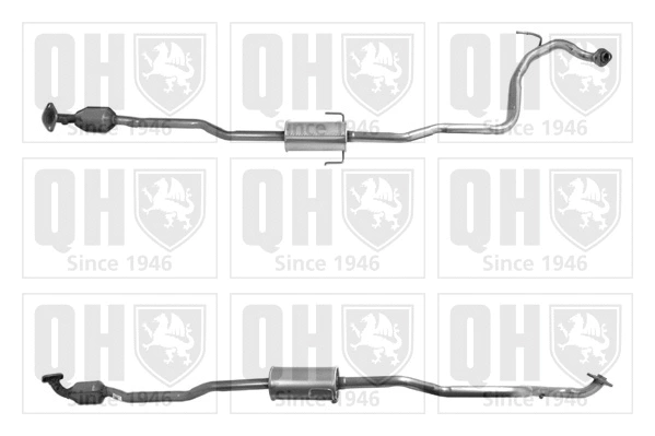 Catalytic Converter (QCAT91576H)