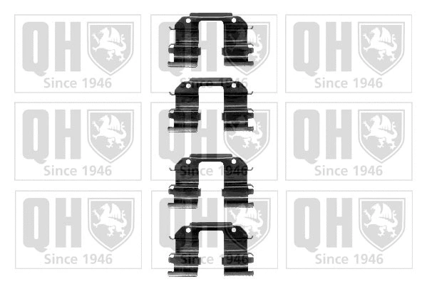 Accessory Kit, disc brake pad (BFK912)