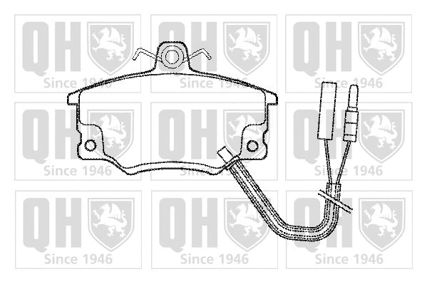 Brake Pad Set, disc brake (BP400)