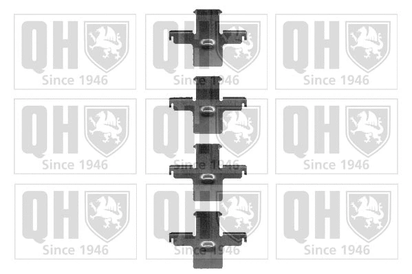 Accessory Kit, disc brake pad (BFK736)