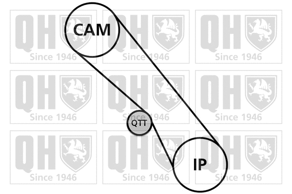 Timing Belt Kit (QBK888)