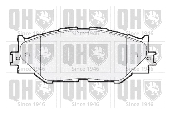 Brake Pad Set, disc brake (BP1520)