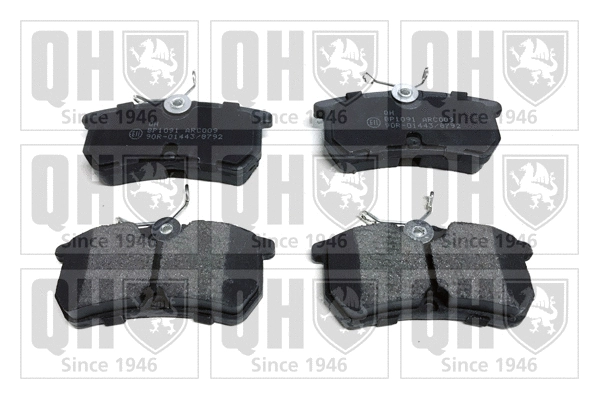 Brake Pad Set, disc brake (BP1091)