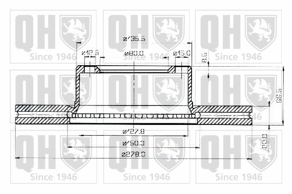 Brake Disc (BDC1073)