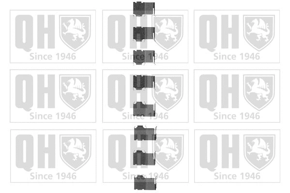 Accessory Kit, disc brake pad (BFK688)