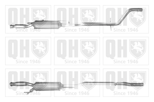 Soot/Particulate Filter, exhaust system (QDPF11274HP)