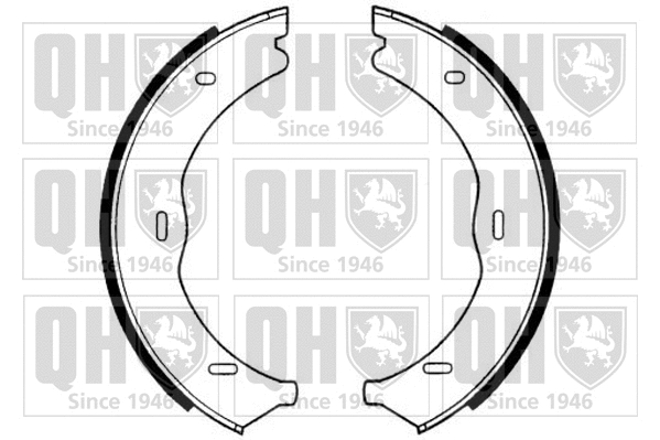 Brake Shoe Set, parking brake (BS1177)