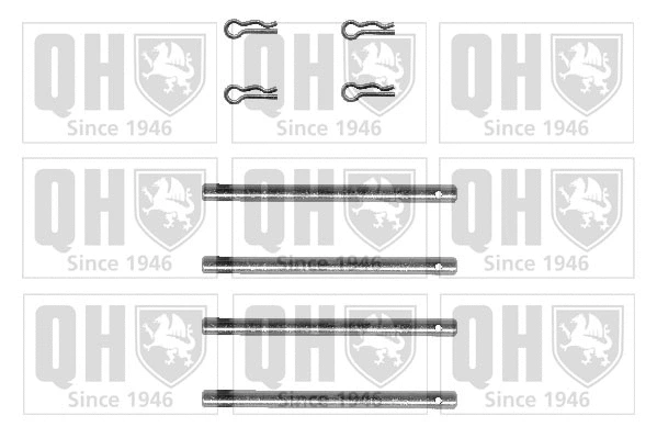 Accessory Kit, disc brake pad (BFK639)