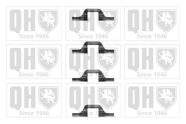 Accessory Kit, disc brake pad (BFK821)