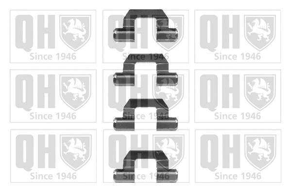 Accessory Kit, disc brake pad (BFK713)