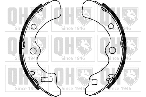 Brake Shoe Set (BS731)