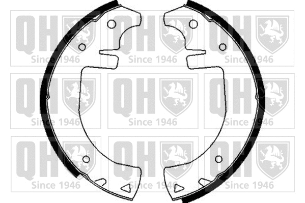 Brake Shoe Set (BS553)