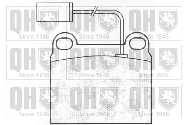 Brake Pad Set, disc brake (BP823)