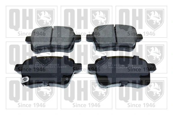 Brake Pad Set, disc brake (BP1891)