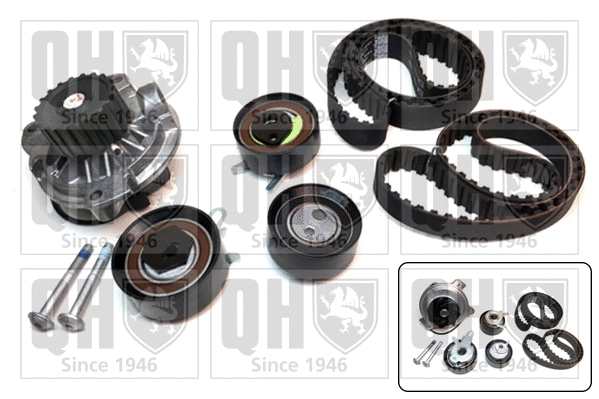 Water Pump & Timing Belt Kit (QBPK6510)