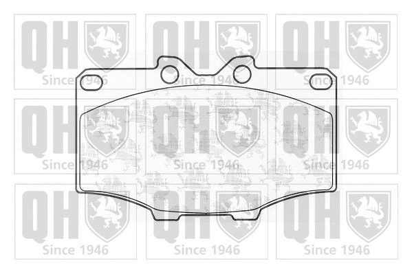 Brake Pad Set, disc brake (BP327)