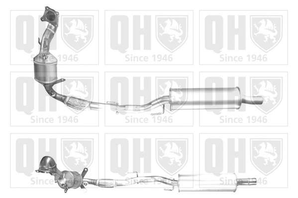 Catalytic Converter (QCAT92092H)