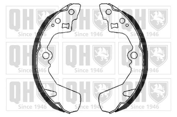 Brake Shoe Set (BS882)