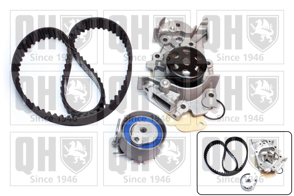 Water Pump & Timing Belt Kit (QBPK6781)